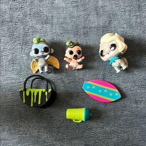 Colorful Toy Figurines Set